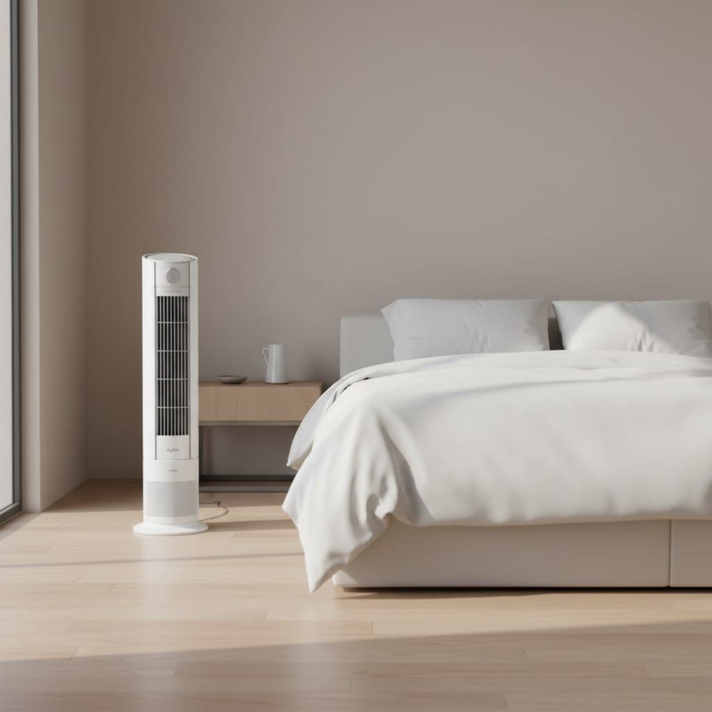 Beko EFS7000WI Ventilateur sur Pied Ultra Silencieux
