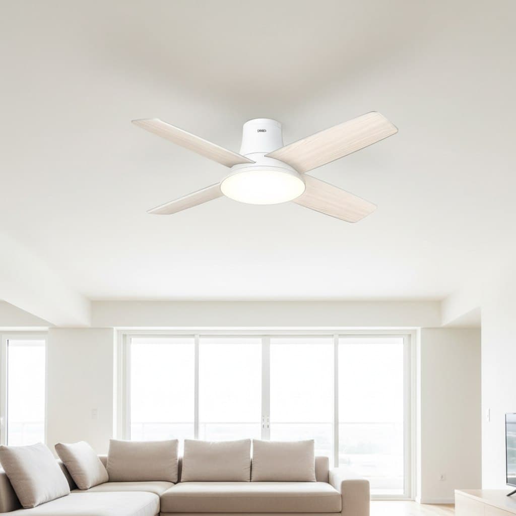 DREO Ceiling Fan Connecté 12 Vitesses 132cm