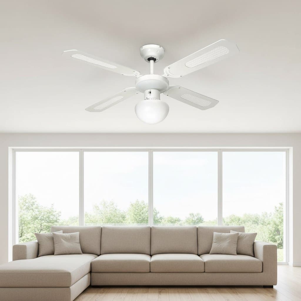 Farelek Bali Ventilateur de Plafond 107cm