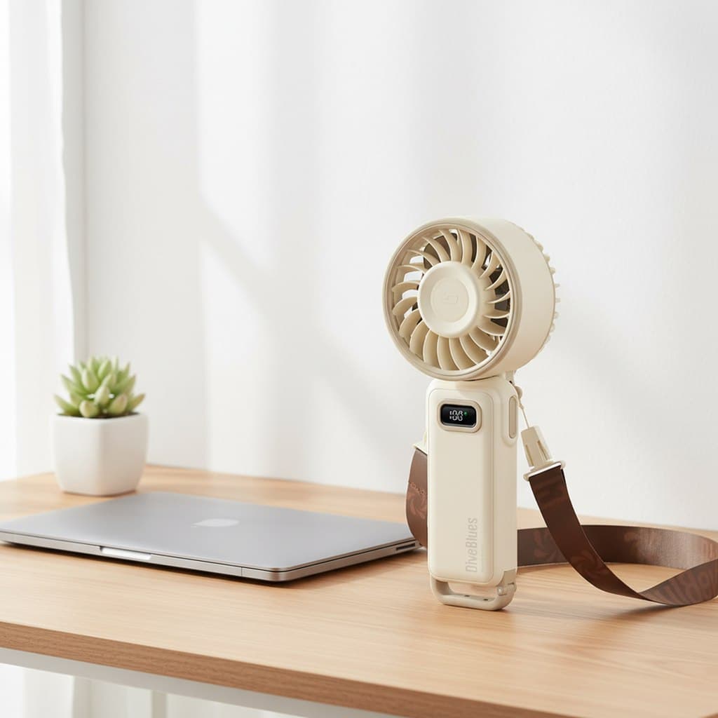 Diveblues Mini Ventilateur Portable Turbo