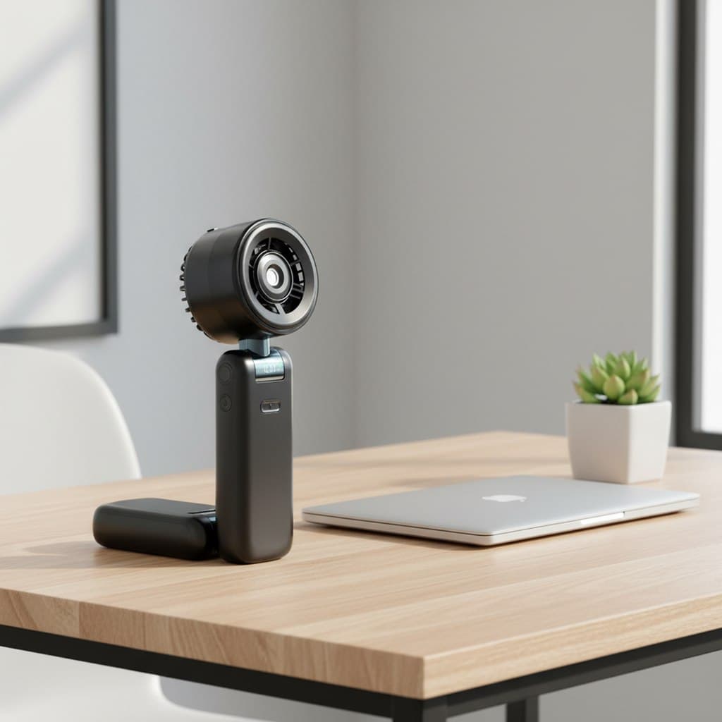 Wrischan Mini Turbo Ventilateur Portable Brumisateur S42